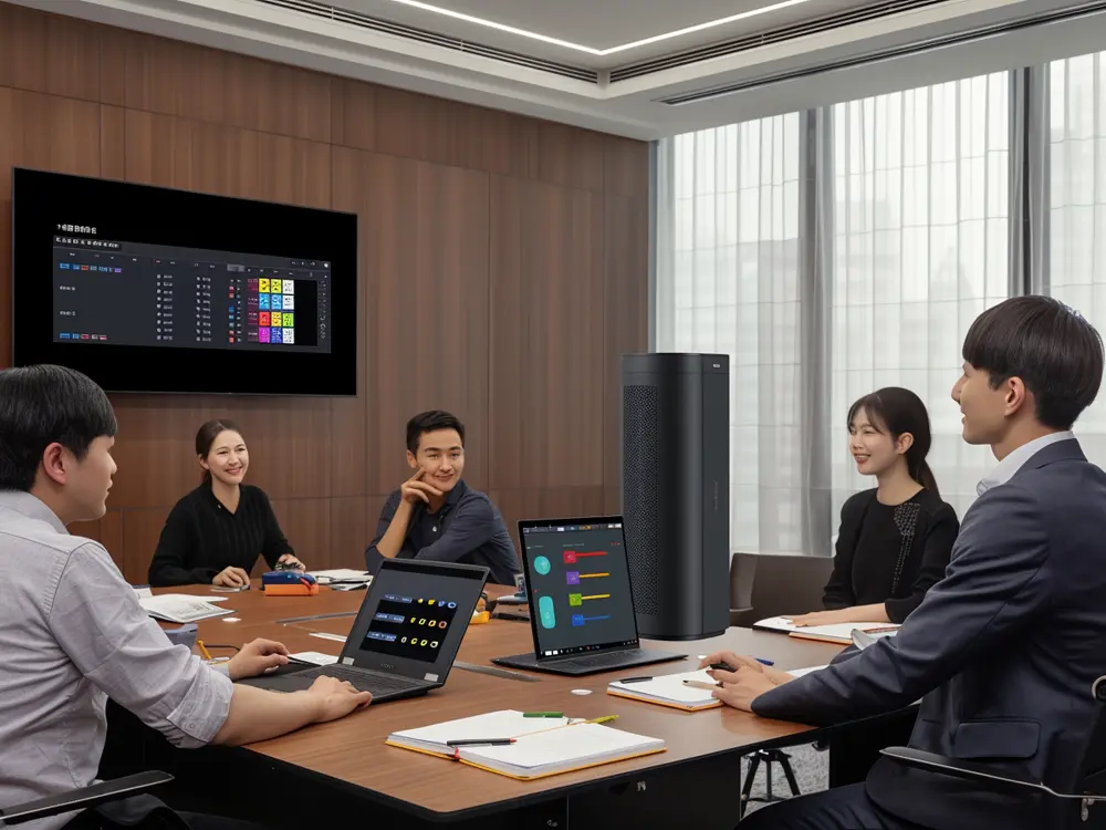 5 Brilliant Ways A Smart Meeting Room Transforms Your Workspace 5 Brilliant Ways a Smart Meeting Room Transforms Your Workspace arvia israk solution