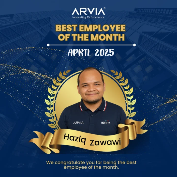employee of the month april 2025 haziq zawawi