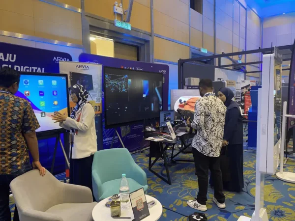 Arvia SmartCities solution demonstration at DIPEC 2024