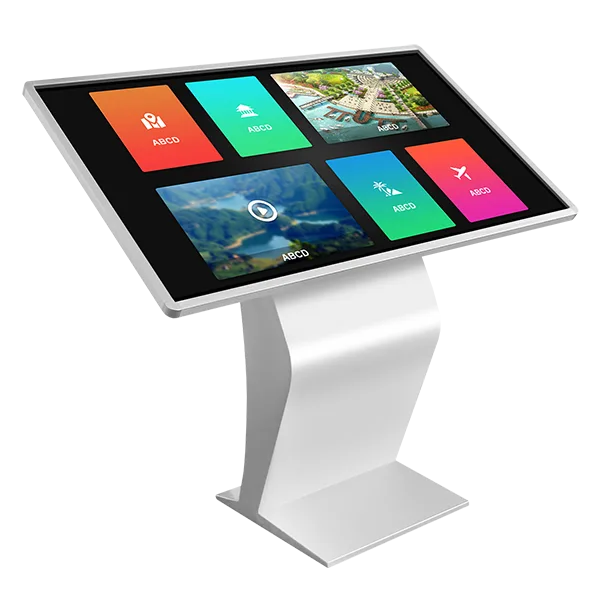 Touchscreen Kiosk Horizontal Solution Stack