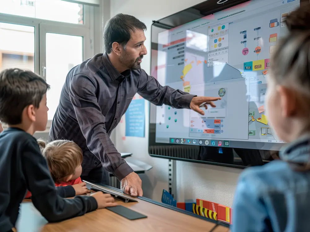 Interactive Smartboard in Malaysian Classroom
