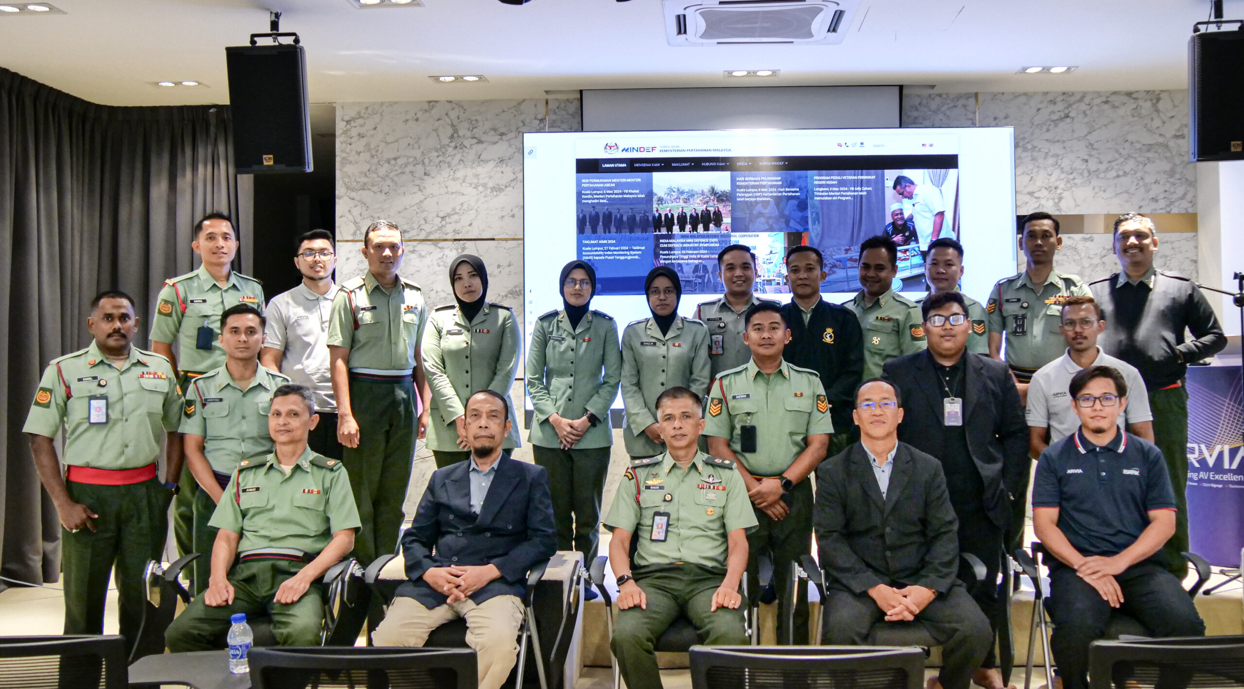 Technology Update with MINDEF Tentera Darat – Malaysia Army