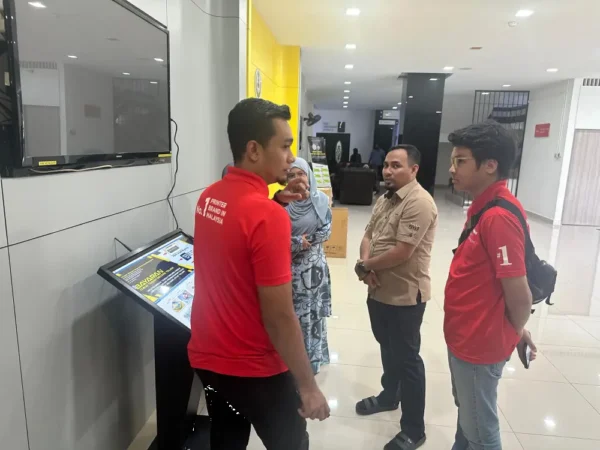 TMK002 Touch Screen at PTG Perak