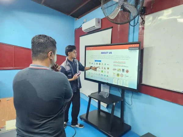 ai smartboard kolej vokasional sultan haji ahmad shah (KV SHAS) arvia solutions israk solutions