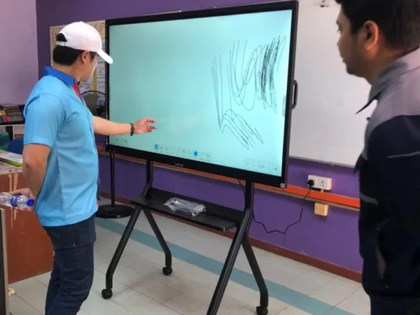 ai smartboard malaysia smk lubok china arvia solutions