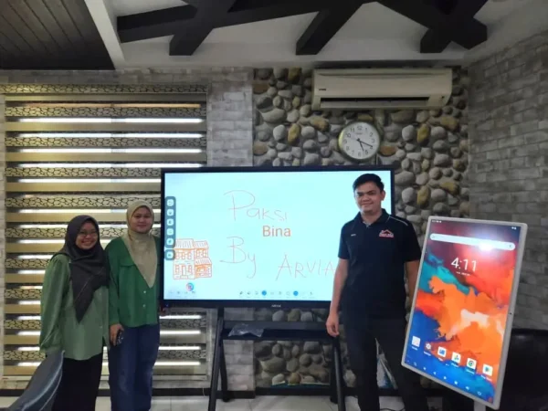 ai smartboard malaysia paksi bina global arvia solutions