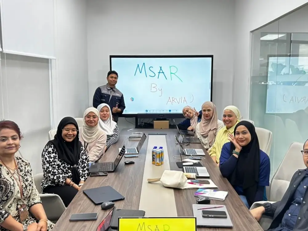 Transforming Corporate Collaboration at MSA Resources Bangsar with ARV600 86″ AI Smartboard