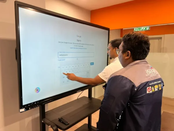 AI Smartboard Redefines Corporate Meetings at Solaris Network Sdn Bhd, Shah Alam