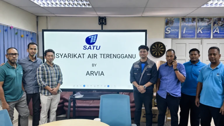 arvia ai smartboard syarikat air terengganu satu kuala terengganu israk solutions
