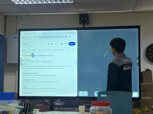 arvia ai smartboard syarikat air terengganu satu kuala terengganu israk solutions