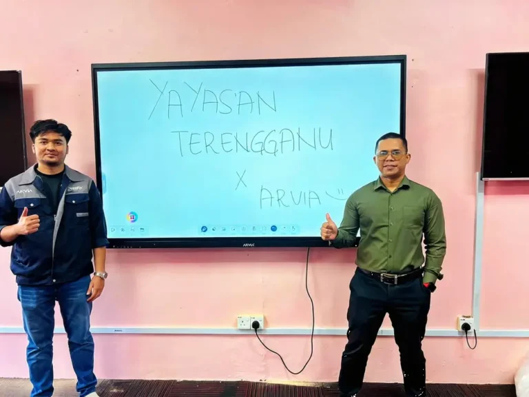 ai smartbaord yayasan terengganu arvia solutions israk solutions