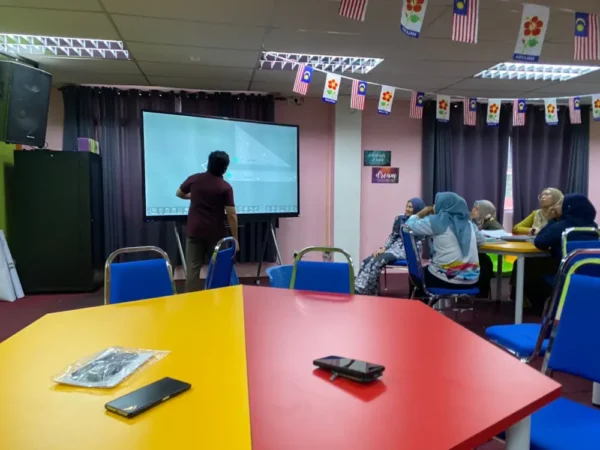 Smartboard installation at MRSM Baling