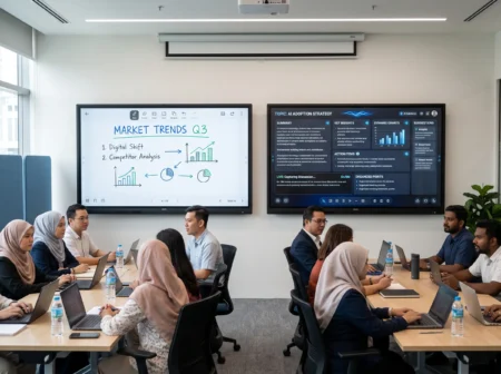 AI Smartboard vs Smartboard comparison for Malaysian classroom and meeting room use