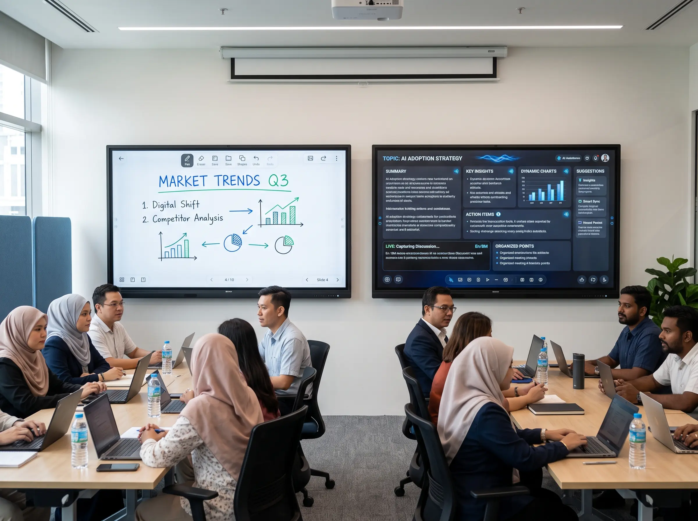 AI Smartboard vs Smartboard Biasa: 7 Perbezaan Utama