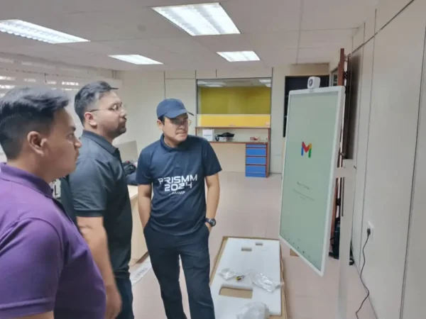 Flip Touch Solution Installation at Akademi Mineral Malaysia