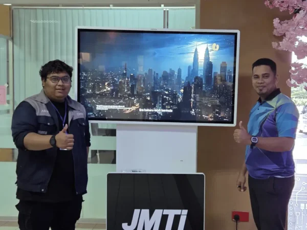 Floor Standing Kiosk Transforms Campus Access at JMTI Penang
