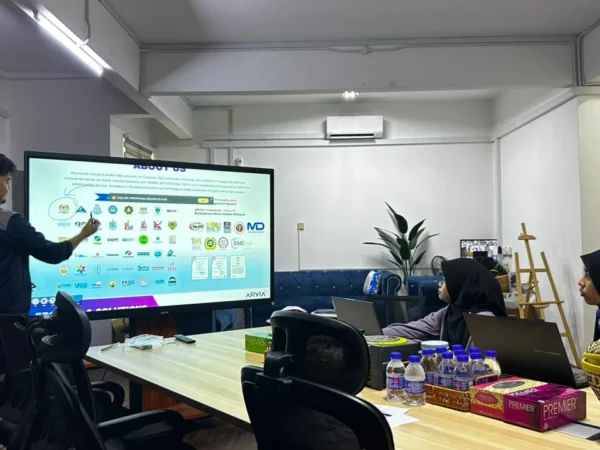 arvia meeting room ai smartboard pertubuhan ihsanku malaysia