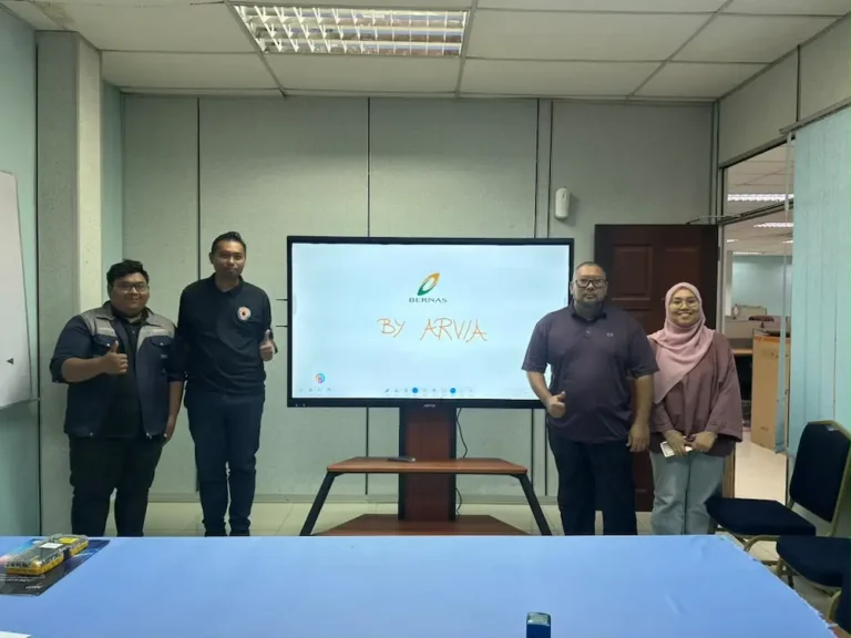 Team Arvia with BERNAS Padi Bernas Jitra, Kedah team, set up by Israk Solutions