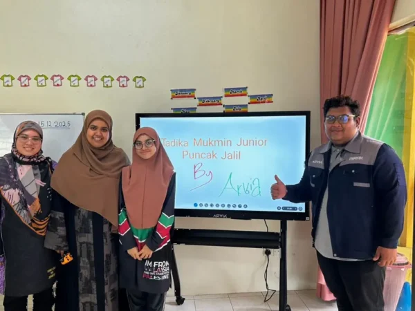 smartboard tadika mukmin junior arvia solutions israk solutions