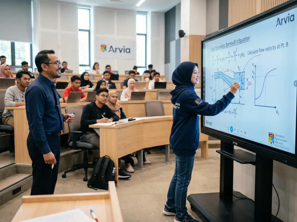 Smartboard For University Malaysia: The Modern Lecturer'S Most Powerful Teaching Tool arvia smartboard teaching teacher univesity israk solutions