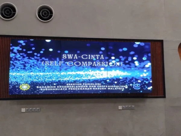 Israk Solutions Delivers a Video Wall & Digital Signage System for SPRM Putrajaya