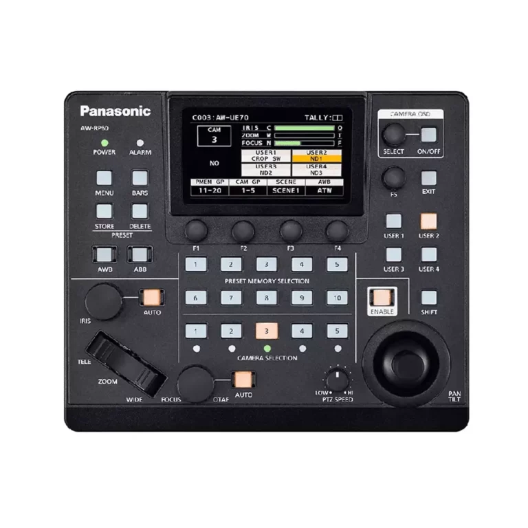 aw rp60 panasonic ptz camera controller top