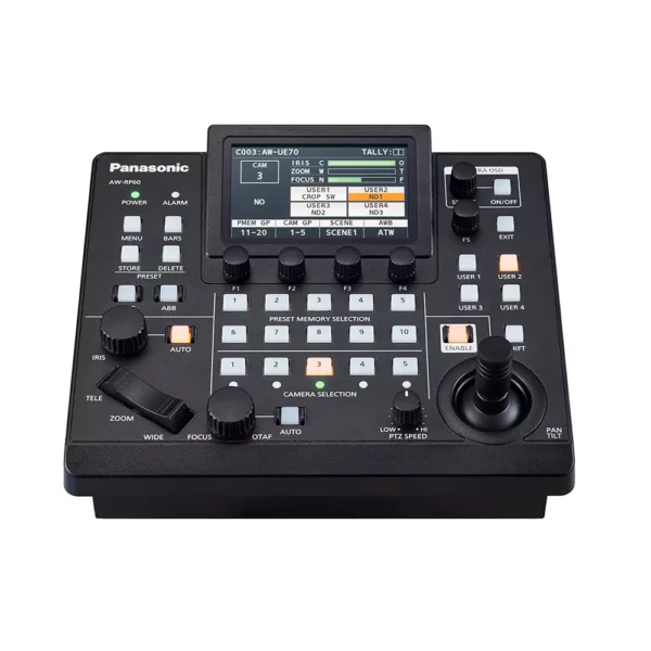 aw rp60 panasonic ptz camera controller top angle