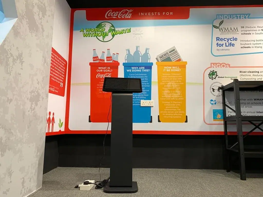 Touchscreen Monitor Kiosk for The Coca-Cola Company 2019- Complete Solutions