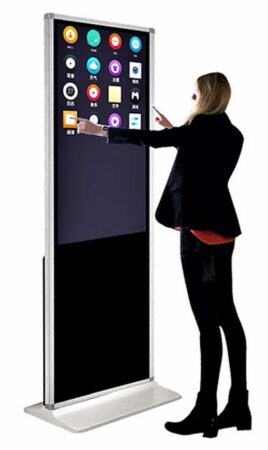 digital signage FLR 100 product stand alone
