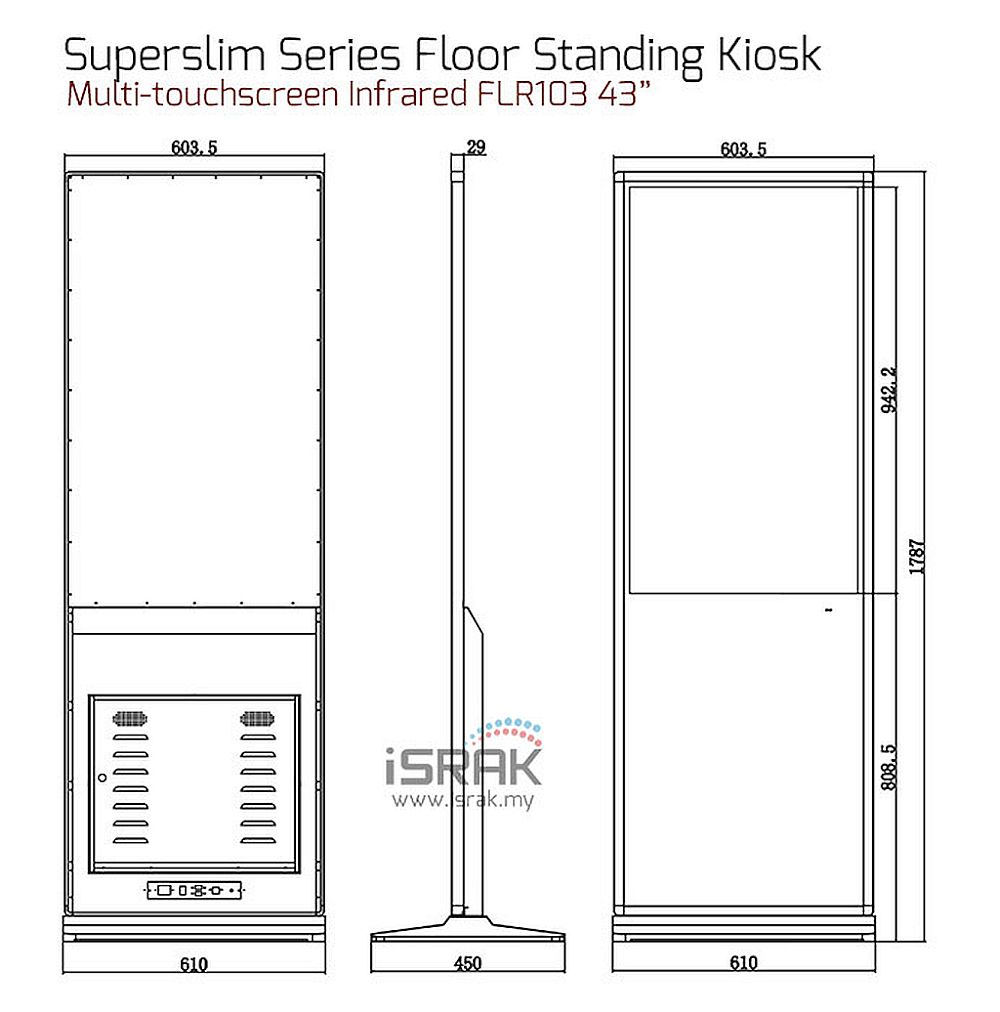 digital signage FLR 103 structute 43