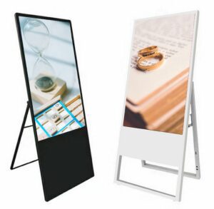 Arvia Portable Slim Series Floor Standing Display FLR104