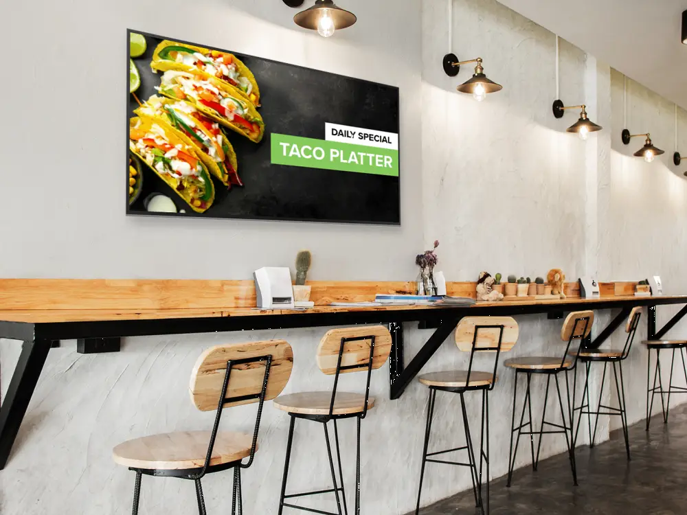 Enhancing the Dining Experience: The Impact of Digital Signage in Restaurants