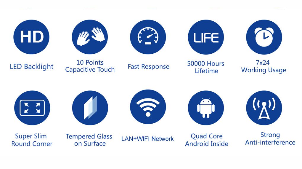 digital signage rotable FLR 101 feature