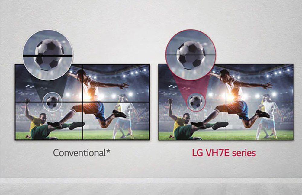 extreme narrow bezel video wall displays lg vh7e series 003