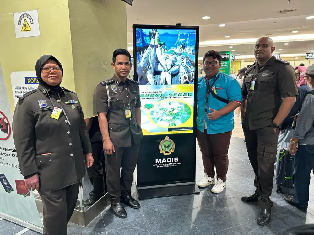 Digital Signage Floor Standing Kiosk for Pejabat Maqis Negeri Pulau Pinang 2023-Complete Solutions