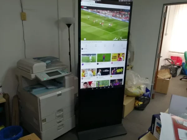 Digital Signage Floor Stand Kiosk for Evoke Productions Sdn. Bhd. 2022 – Complete Solutions