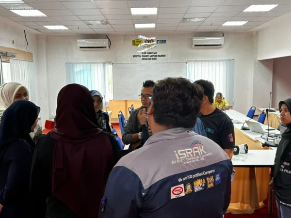 floor standing kiosk hospital kuala pilah arvia solutions israk solutions