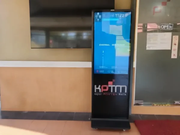 floor standing kiosk kptm bangi arvia solutions israk solutions