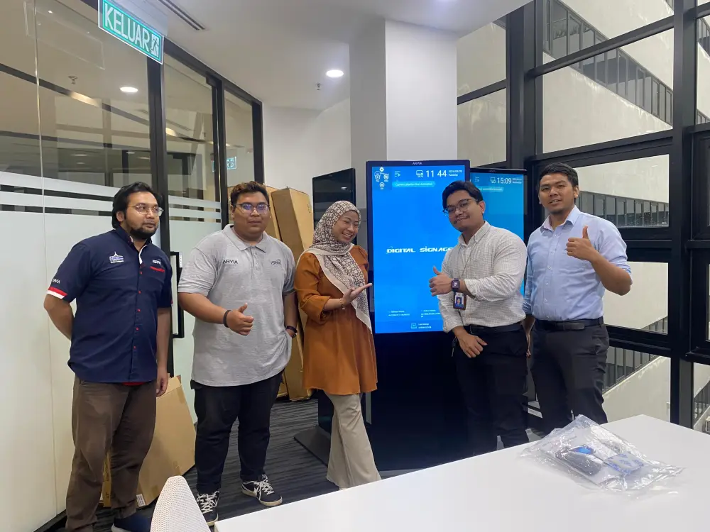 Perkeso Digital Kiosks Enhance Visitor Experience with Ezy Poster Software