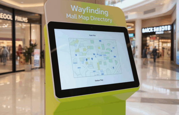 Horizontal Kiosk for Wayfinding: A Smart Guide for Modern Spaces