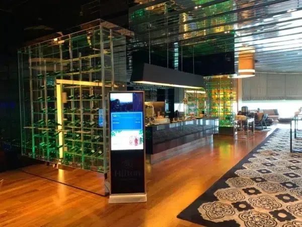 Touchscreen Floor Stand Kiosk for Hilton Kuala Lumpur 2019- Complete Solutions