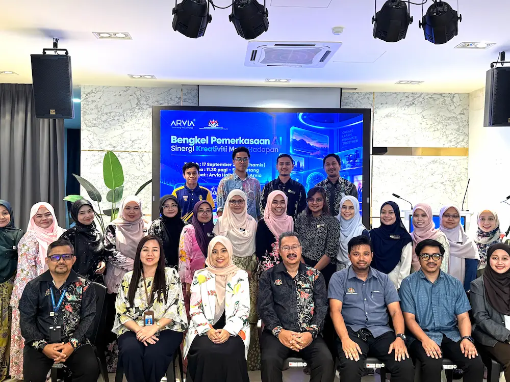 Arvia AI Training Guru Media STEM Workshop at Arvia Hall