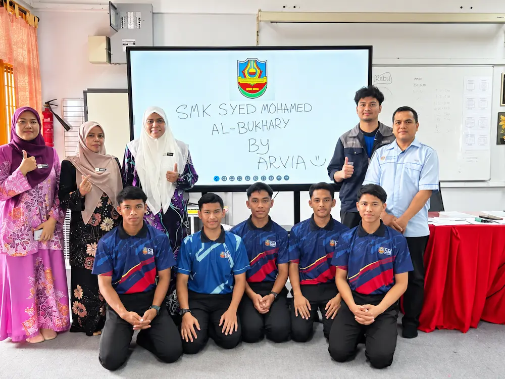 Arvia Smartboard AI SMK Syed Mohamed Al Bukhary: Top 2026