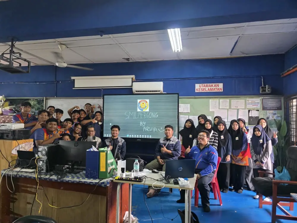 Arvia Smartboard AI SMK Mergong Kedah: Proven 2026 Upgrade