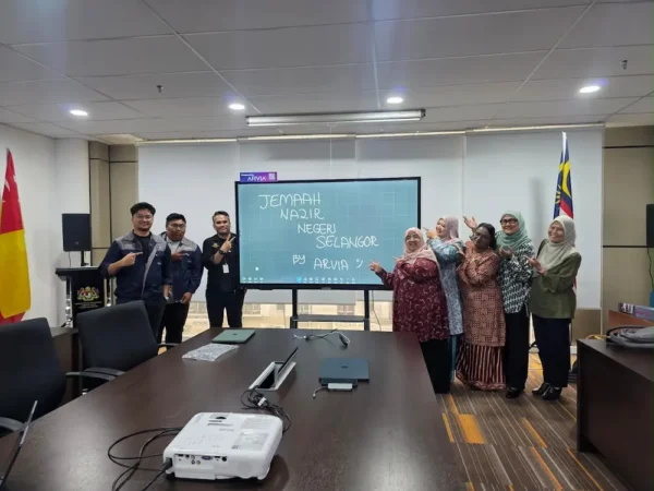 Jemaah Nazir Selangor Upgrades Meetings with Arvia AI Smartboard!
