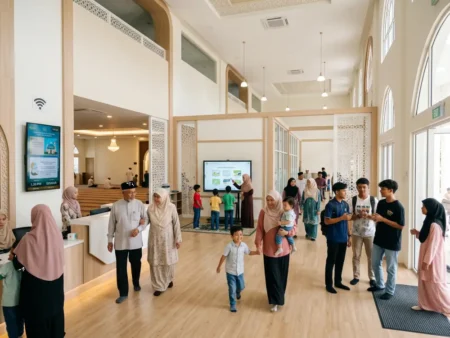 Masjid technology improving the community experience in a modern Malaysian masjid