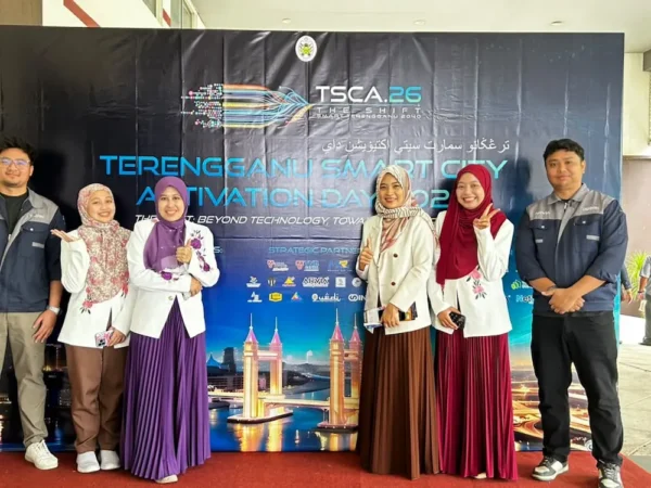 Arvia team at the Smart Terengganu 2040 showcase, Duyong Convention Centre