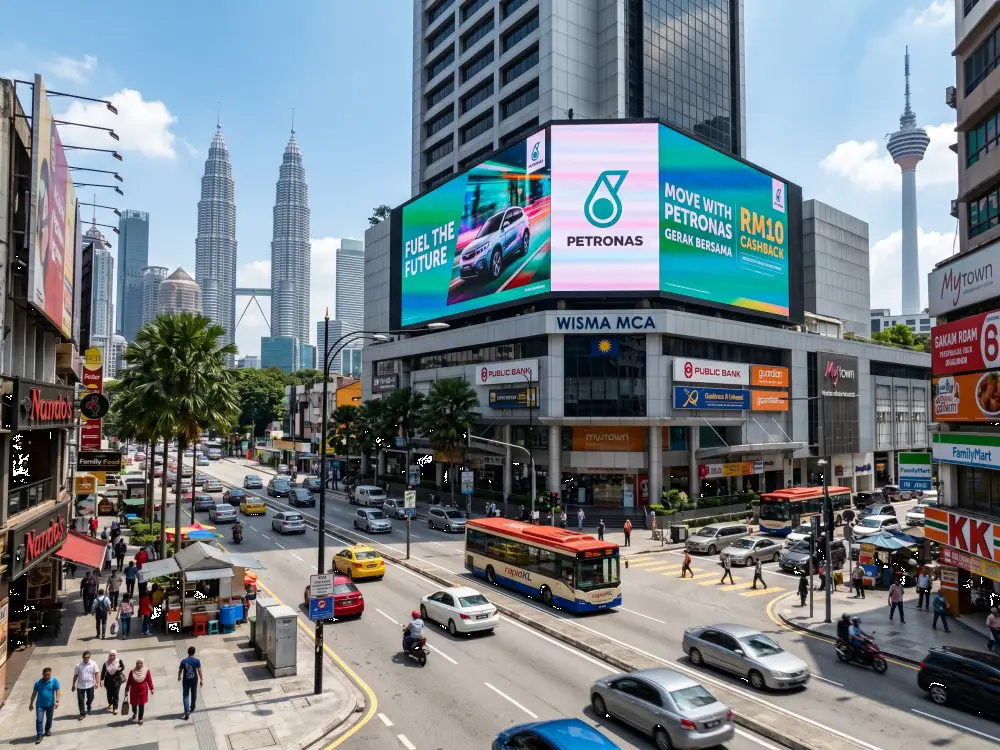 LED display Malaysia best outdoor advertising choice — Arvia Solutions