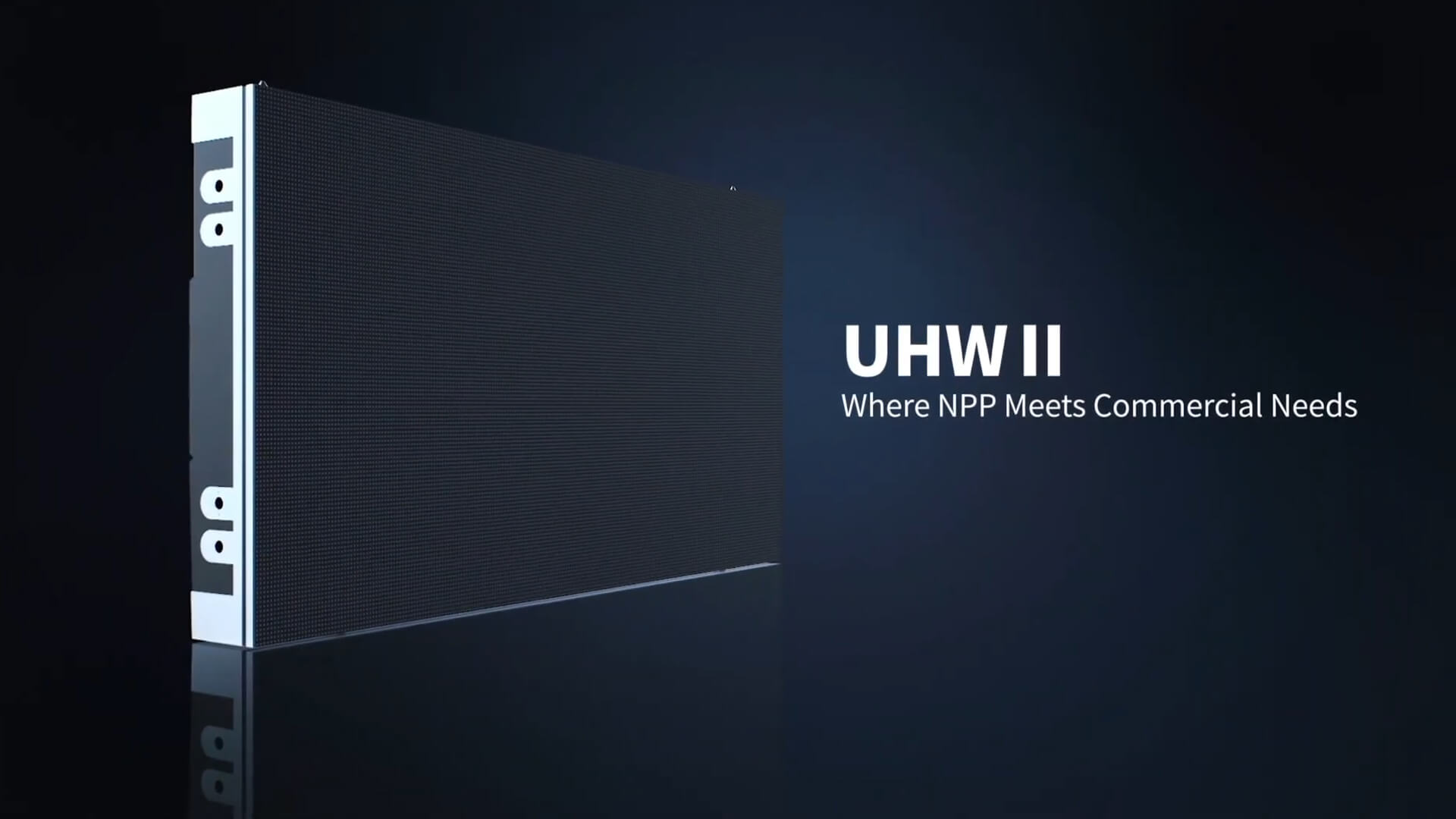 led display uhwii series cover