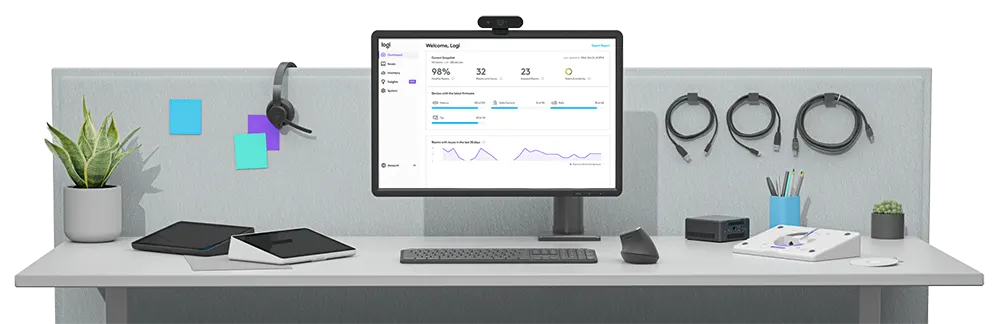 logitech tap ip simple to manage with sync